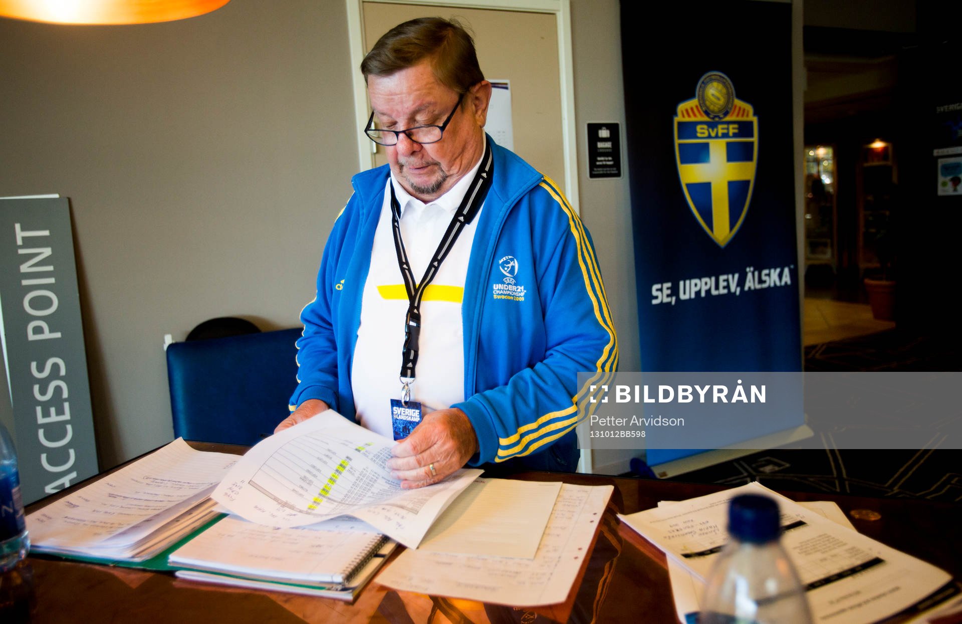 Bilder bakom kulisserna från P18s EM-kvalet