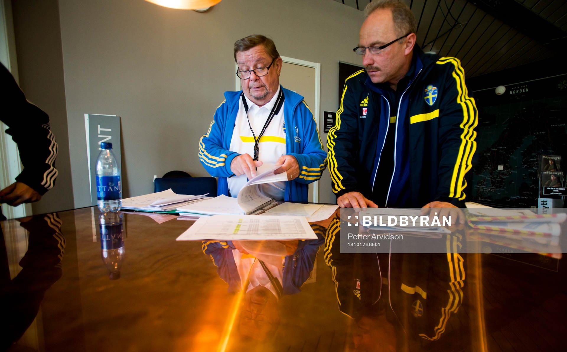 Bilder bakom kulisserna från P18s EM-kvalet