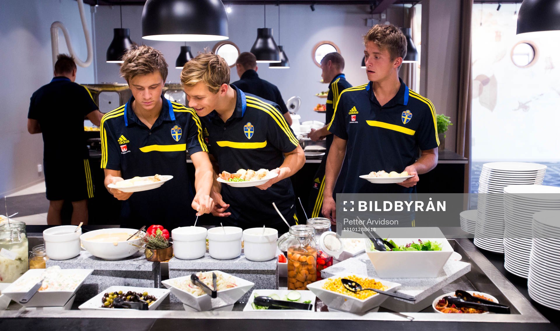 Bilder bakom kulisserna från P18s EM-kvalet