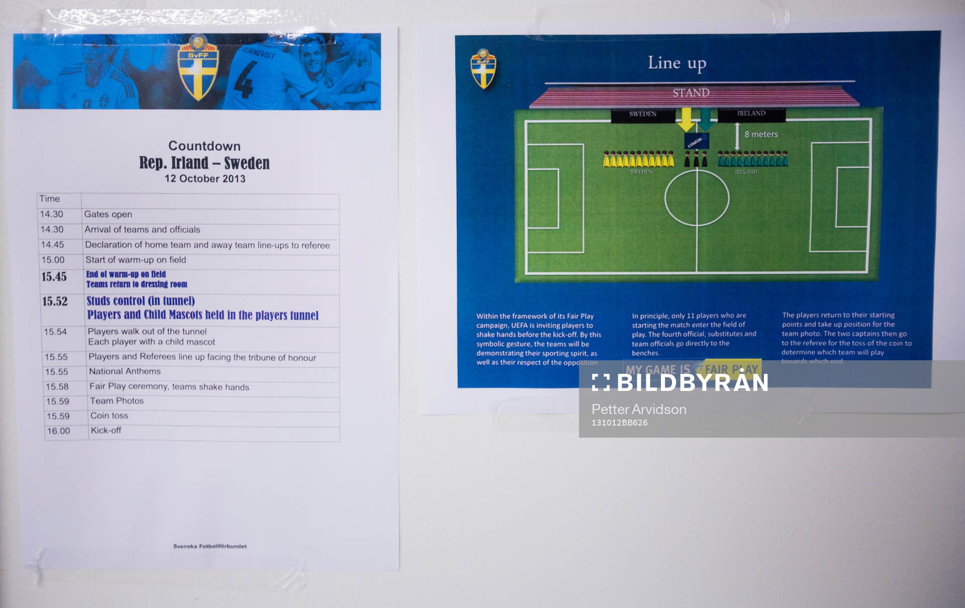 Bilder bakom kulisserna från P18s EM-kvalet