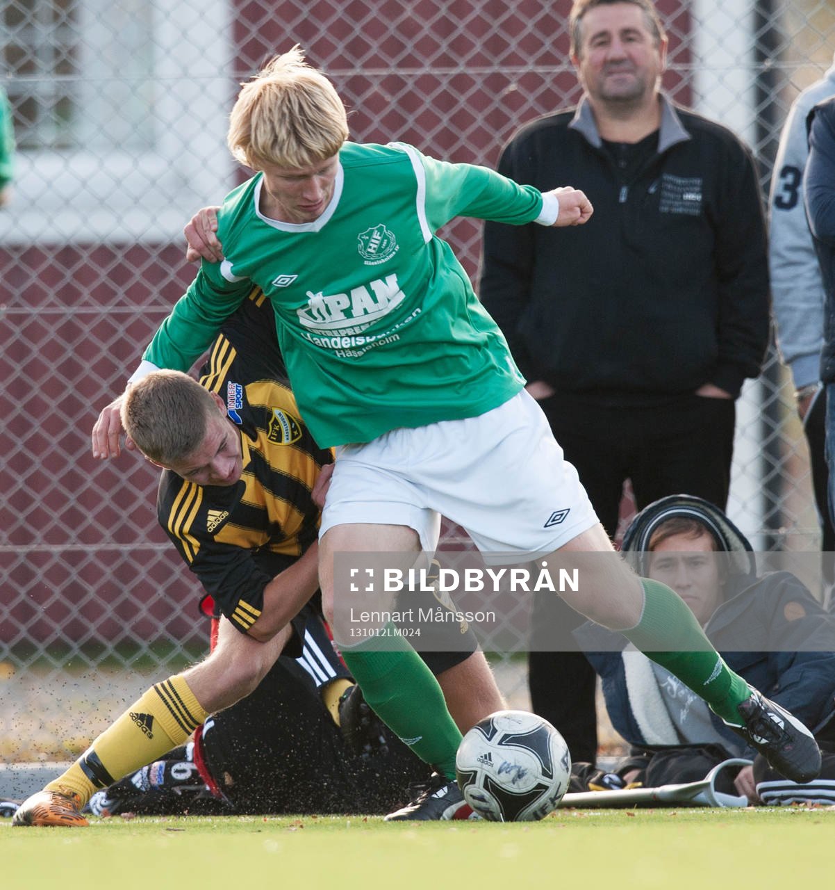 Fotboll, kval till juniorallsvenskan, IFK Hässleholm -