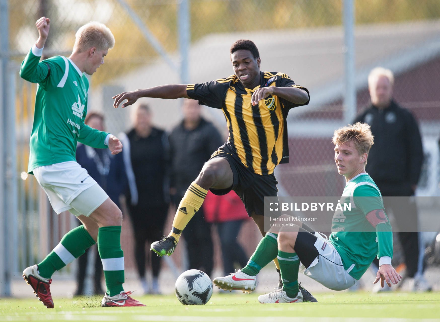 Fotboll, kval till juniorallsvenskan, IFK Hässleholm -