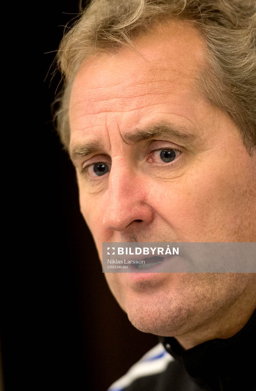Sveriges förbundskapten Erik Hamrén