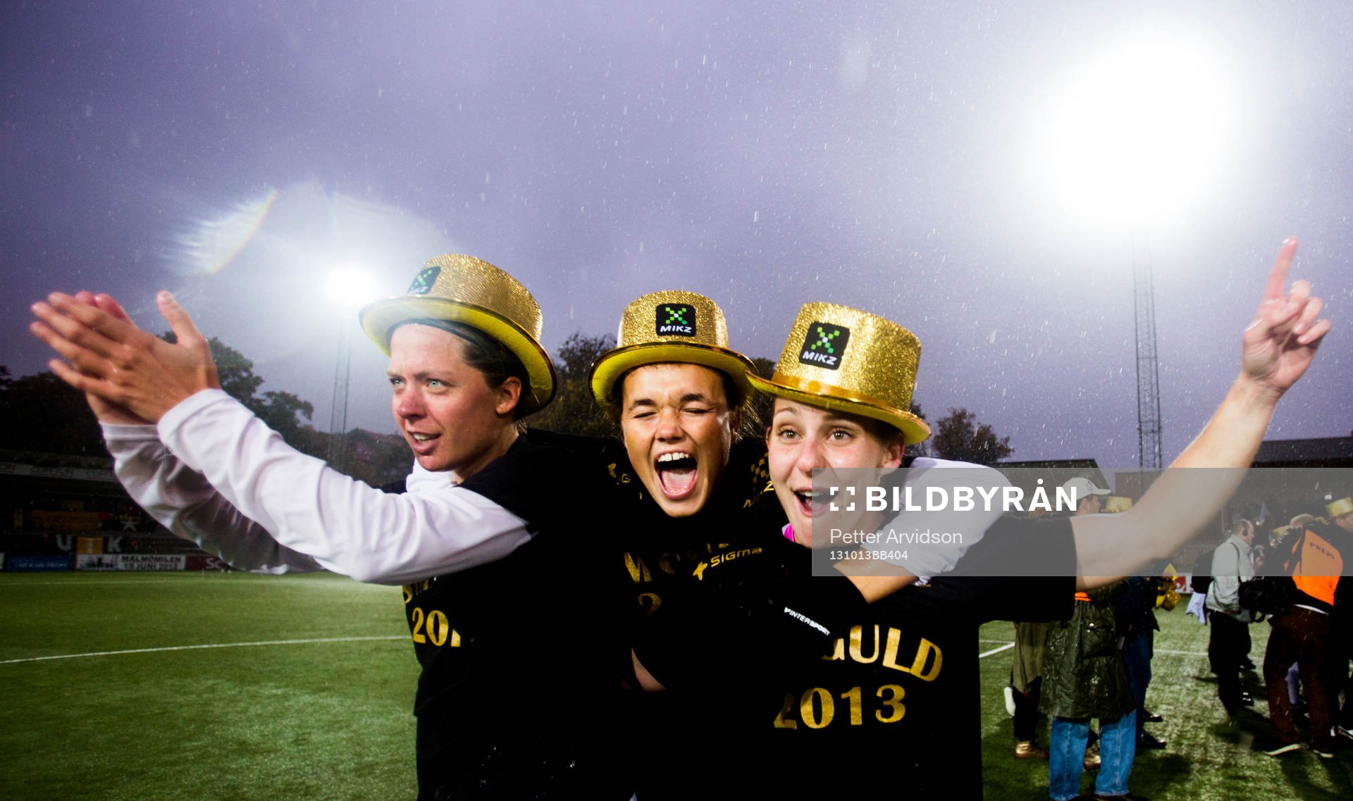 LdB Malmös Lina Nilsson, Yoreli Rincón och Manon Melis