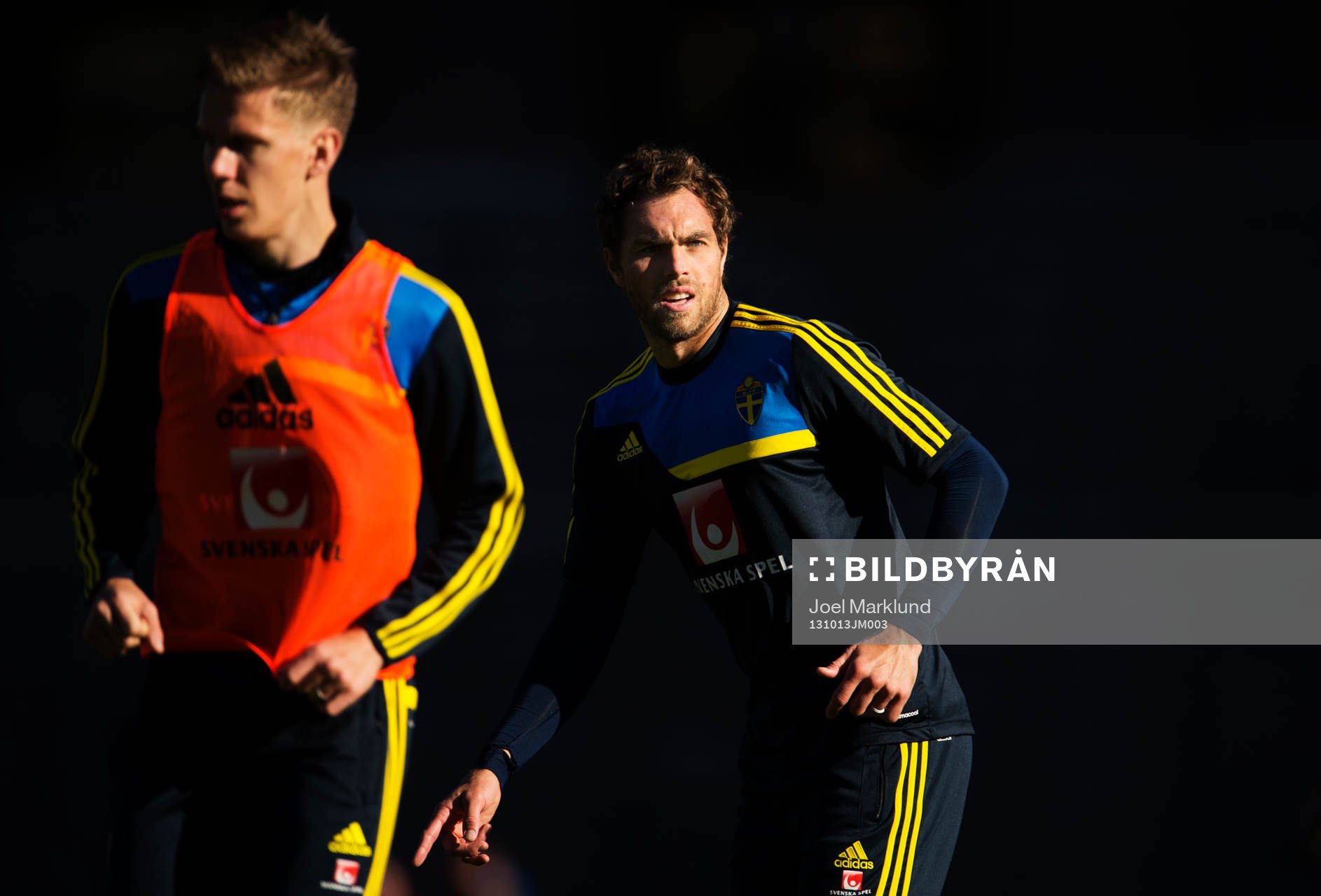 Pontus Wernbloom och Johan Elmander