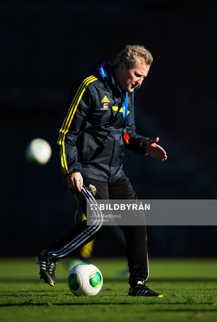 Förbundskapten Erik Hamrén