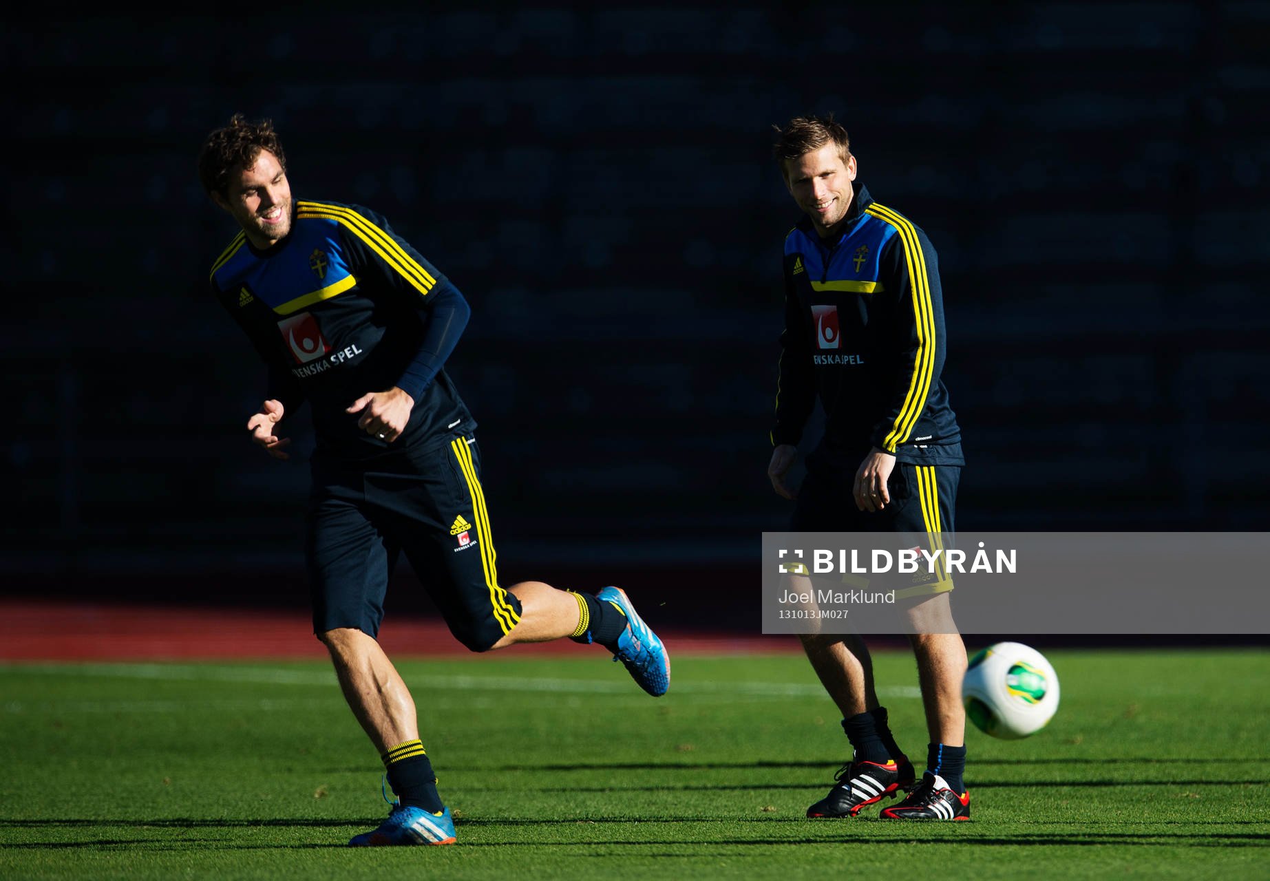 Johan Elmander och Anders Svensson