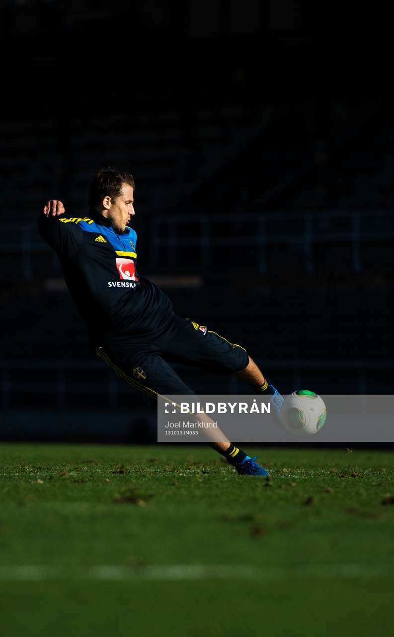 Tobias Hysén skjuter
