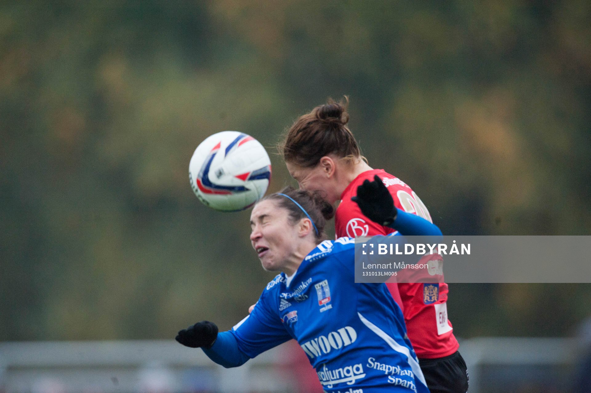 Kristianstads Mia Carlsson nickduellerari matchen i