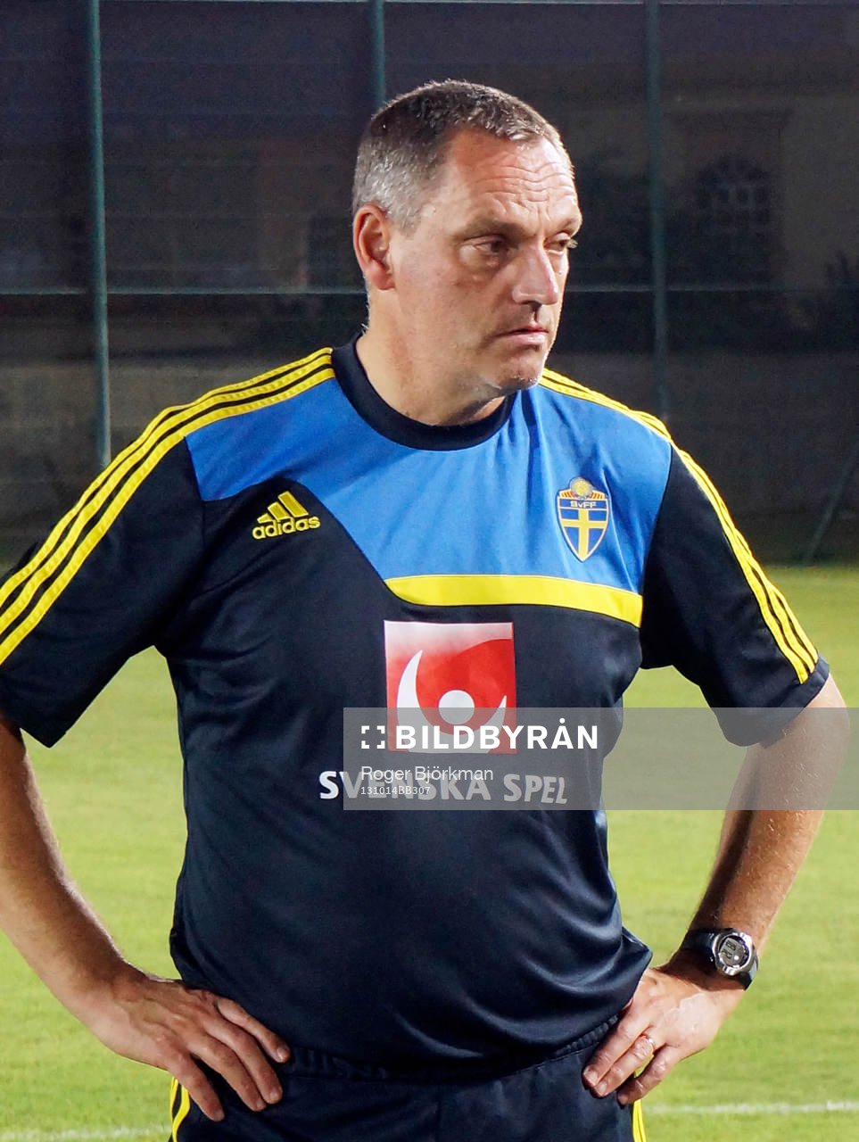 Roland Larsson, förbundskapten var nöjd med