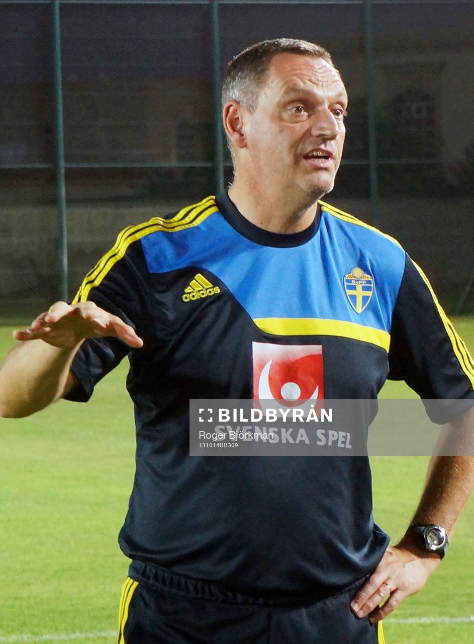 Roland Larsson, förbundskapten var nöjd med