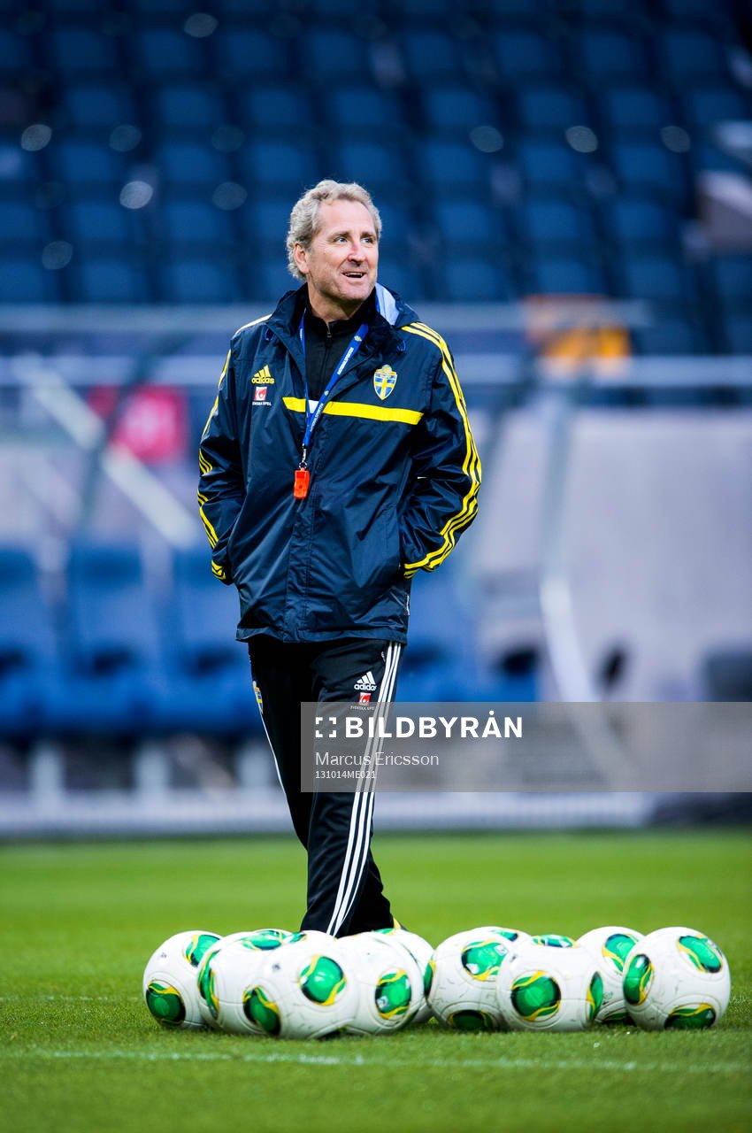 Förbundskapten Erik Hamrén