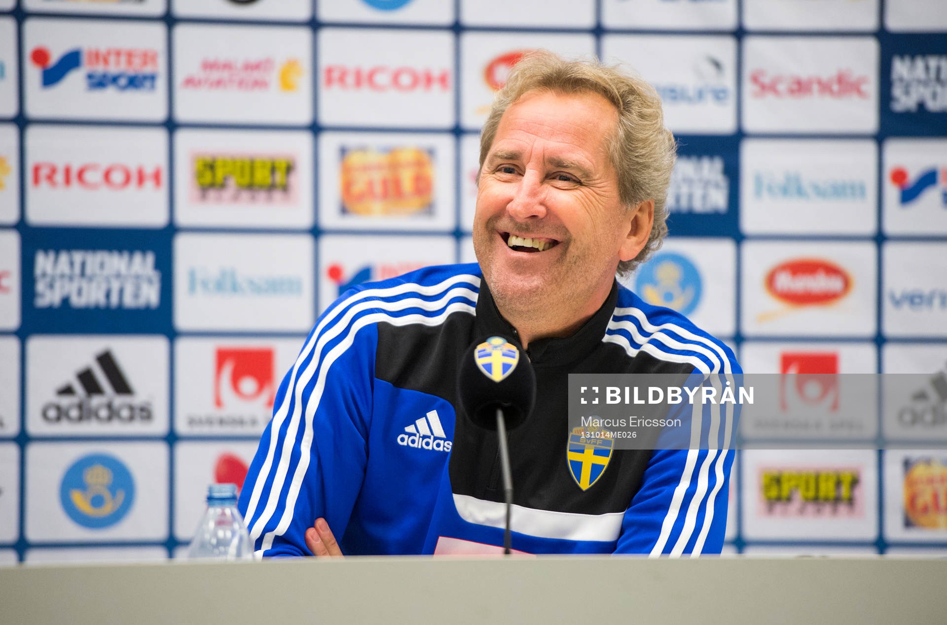 Sveriges förbundskapten Erik Hamrén