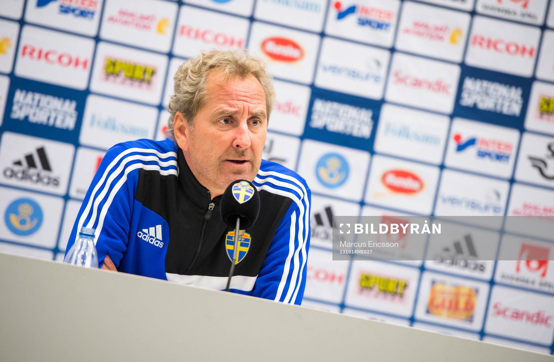 Sveriges förbundskapten Erik Hamrén
