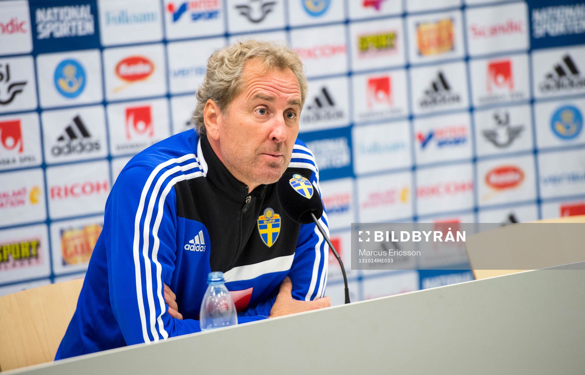 Sveriges förbundskapten Erik Hamrén