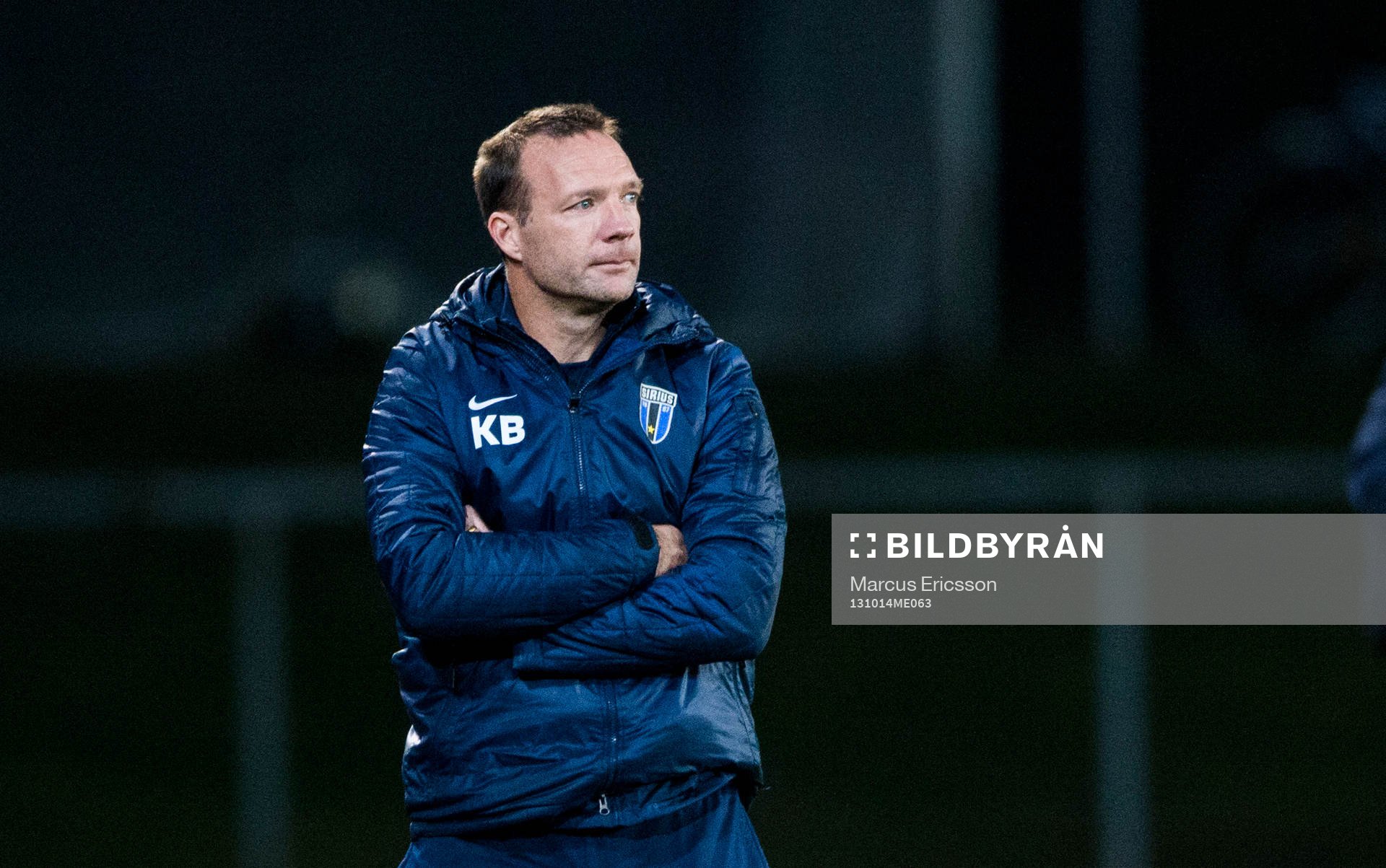 Sirius tränare Kim Bergstrand