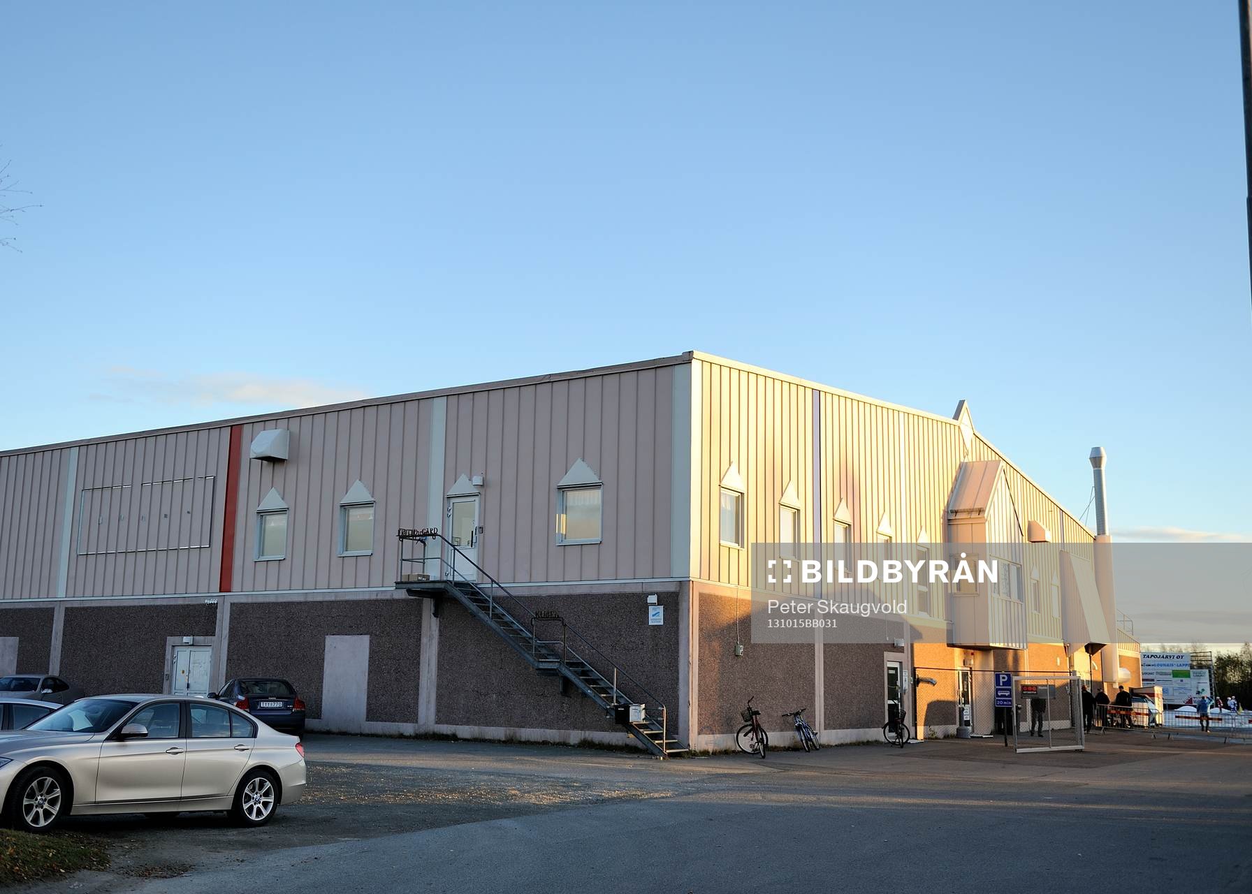 Arena Polarica innan ishockeymatchen i Hockeyallsvenskan