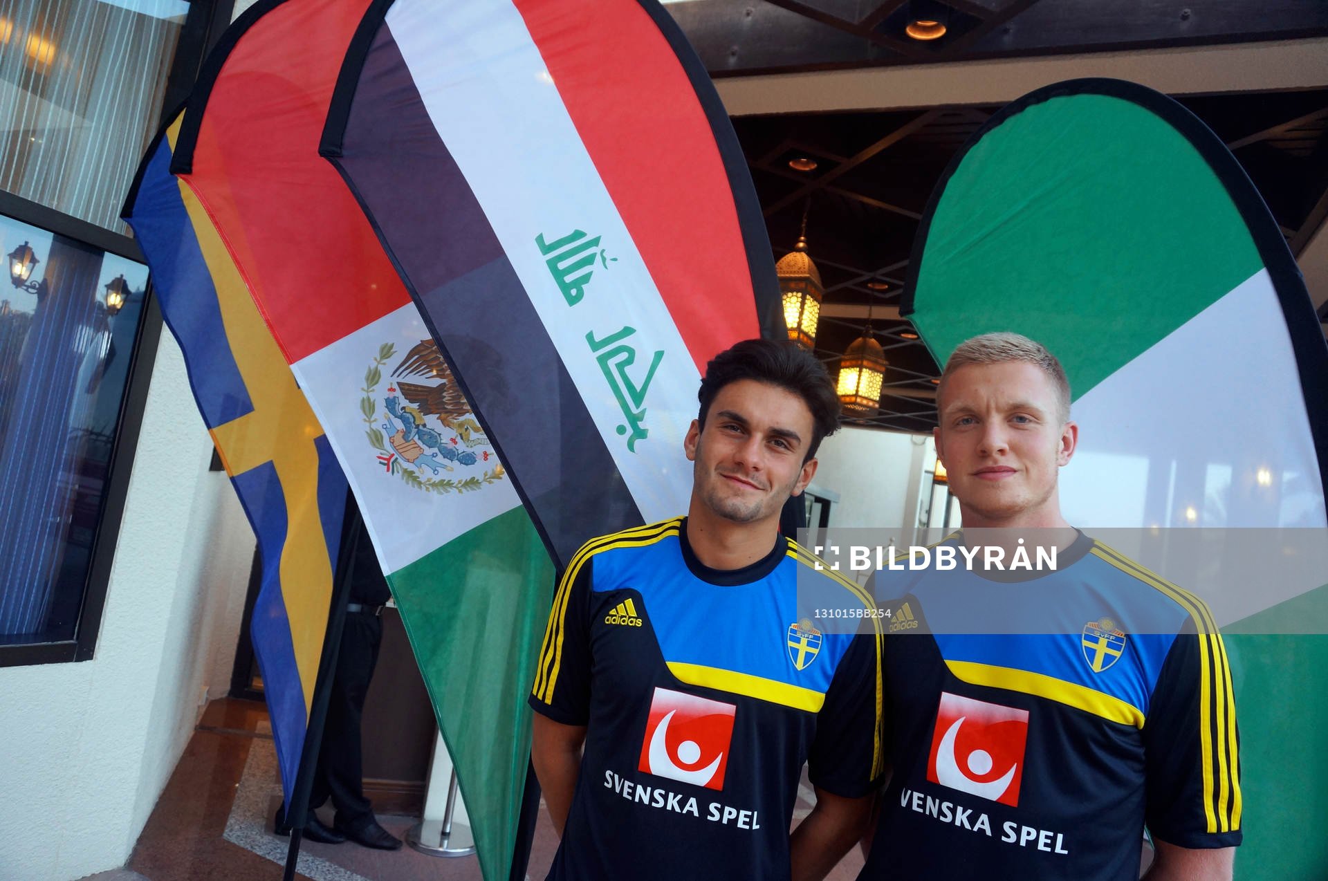 Valmir Berisha och Tim Erlandsson med hemadress Halmstads