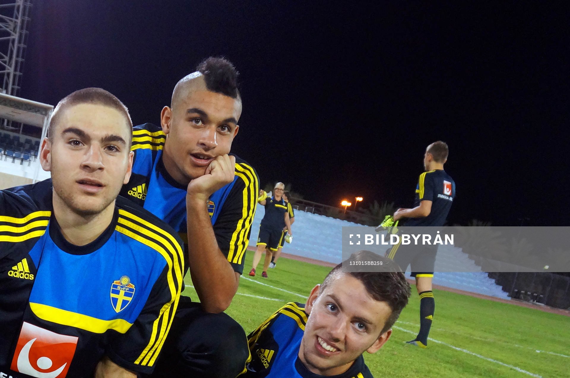 MFF:trion Mirza Halvadzic, Sixten Mohlin och Erdal Rakip