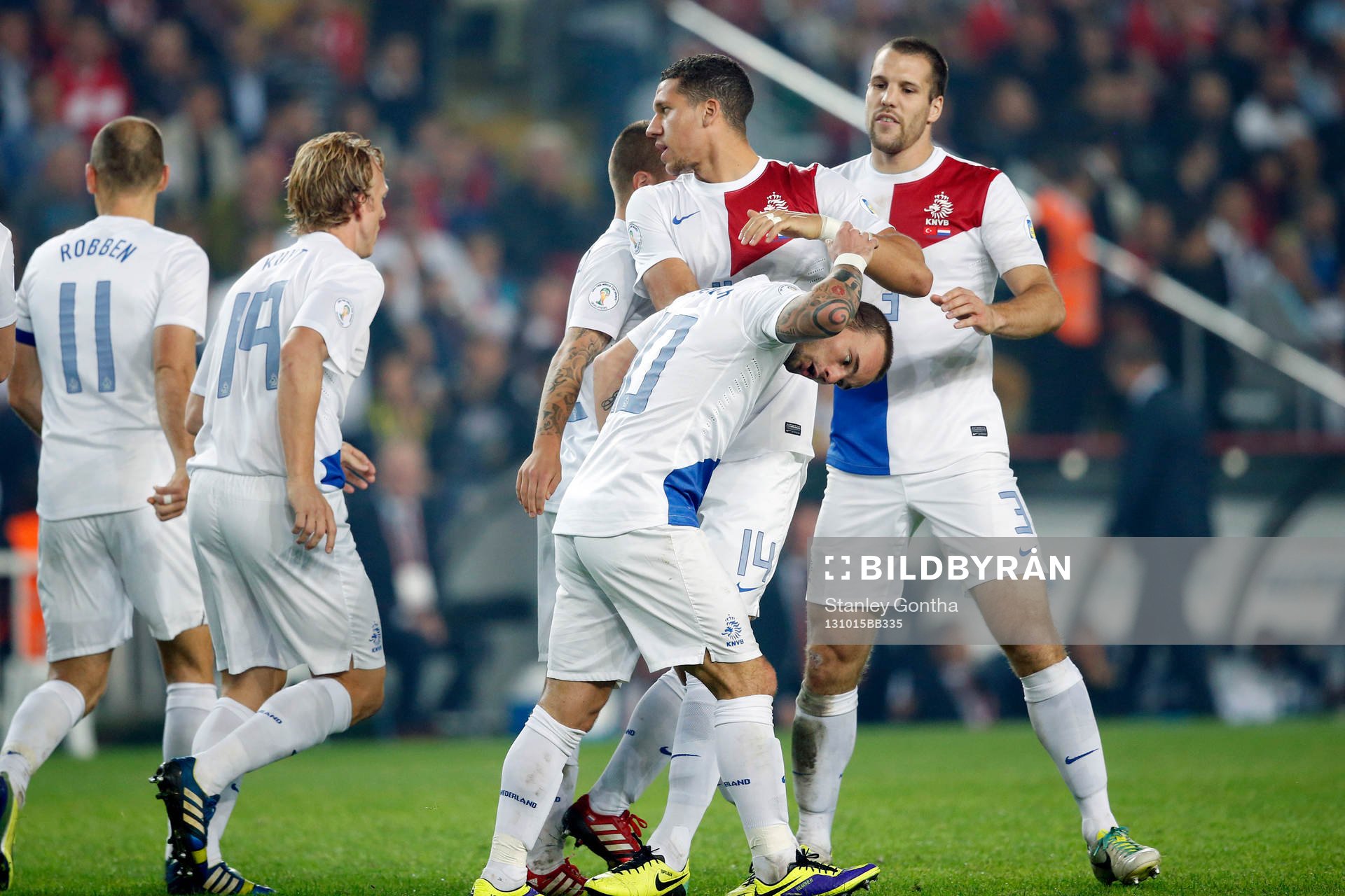 ISTANBUL,  Sukru Saracoglu Stadion, 15-10-2013 WK