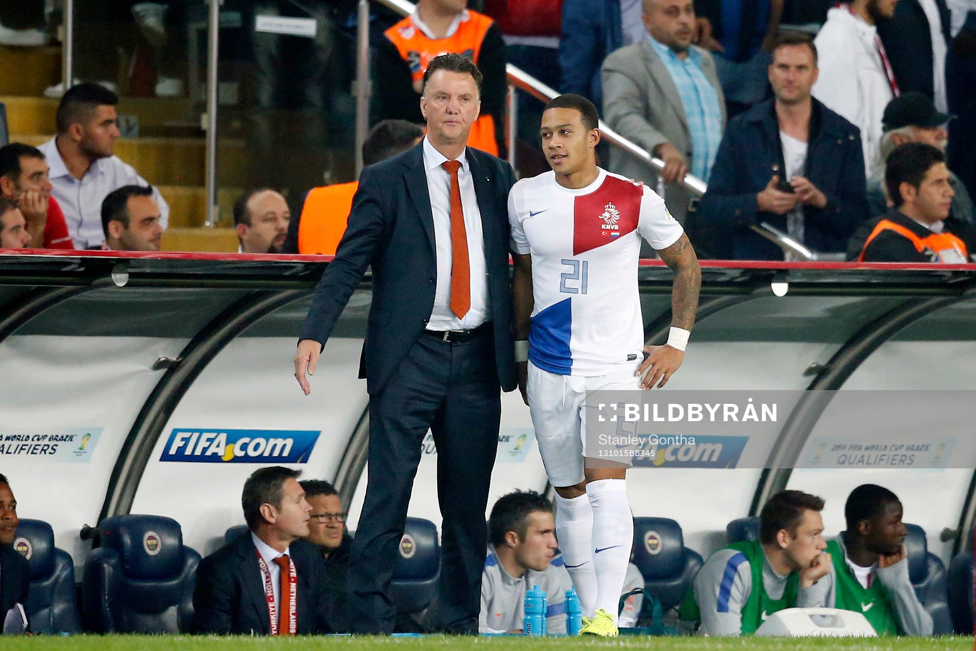 ISTANBUL,  Sukru Saracoglu Stadion, 15-10-2013 WK