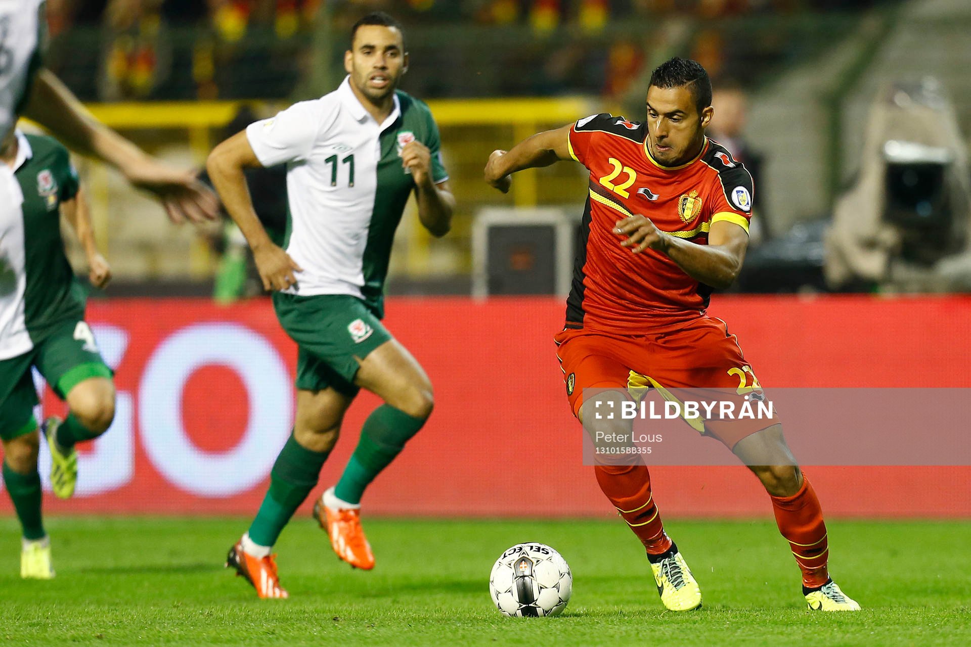 Brussel - Belgie - Wales ,  Voetbal , WK kwalificatie ,