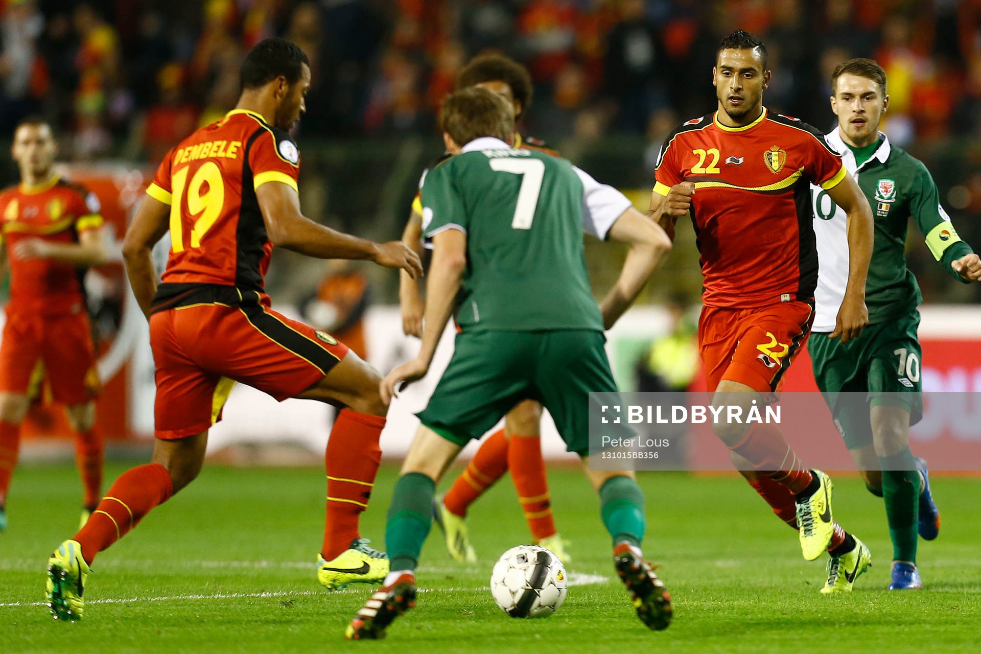 Brussel - Belgie - Wales ,  Voetbal , WK kwalificatie ,