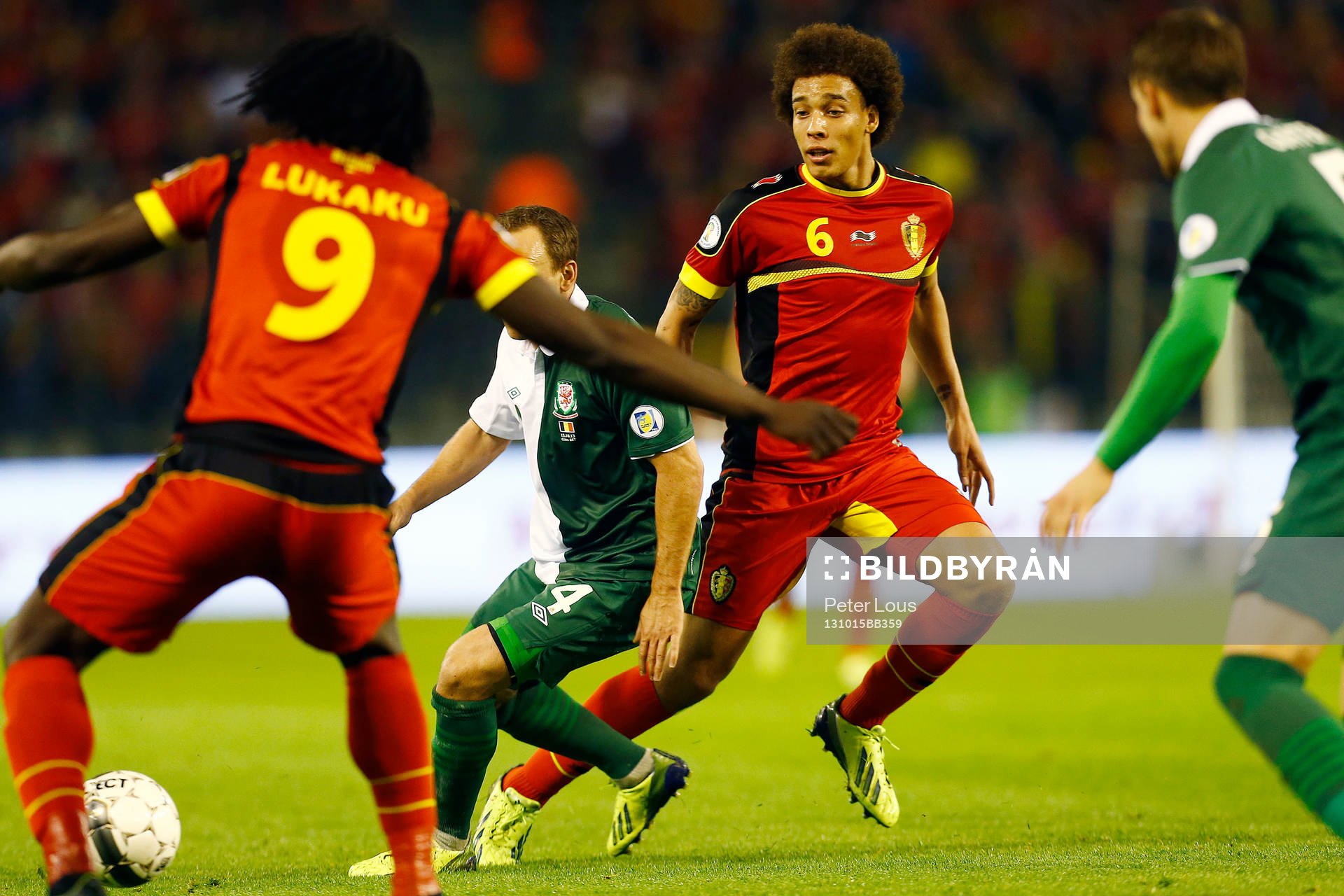 Brussel - Belgie - Wales ,  Voetbal , WK kwalificatie ,