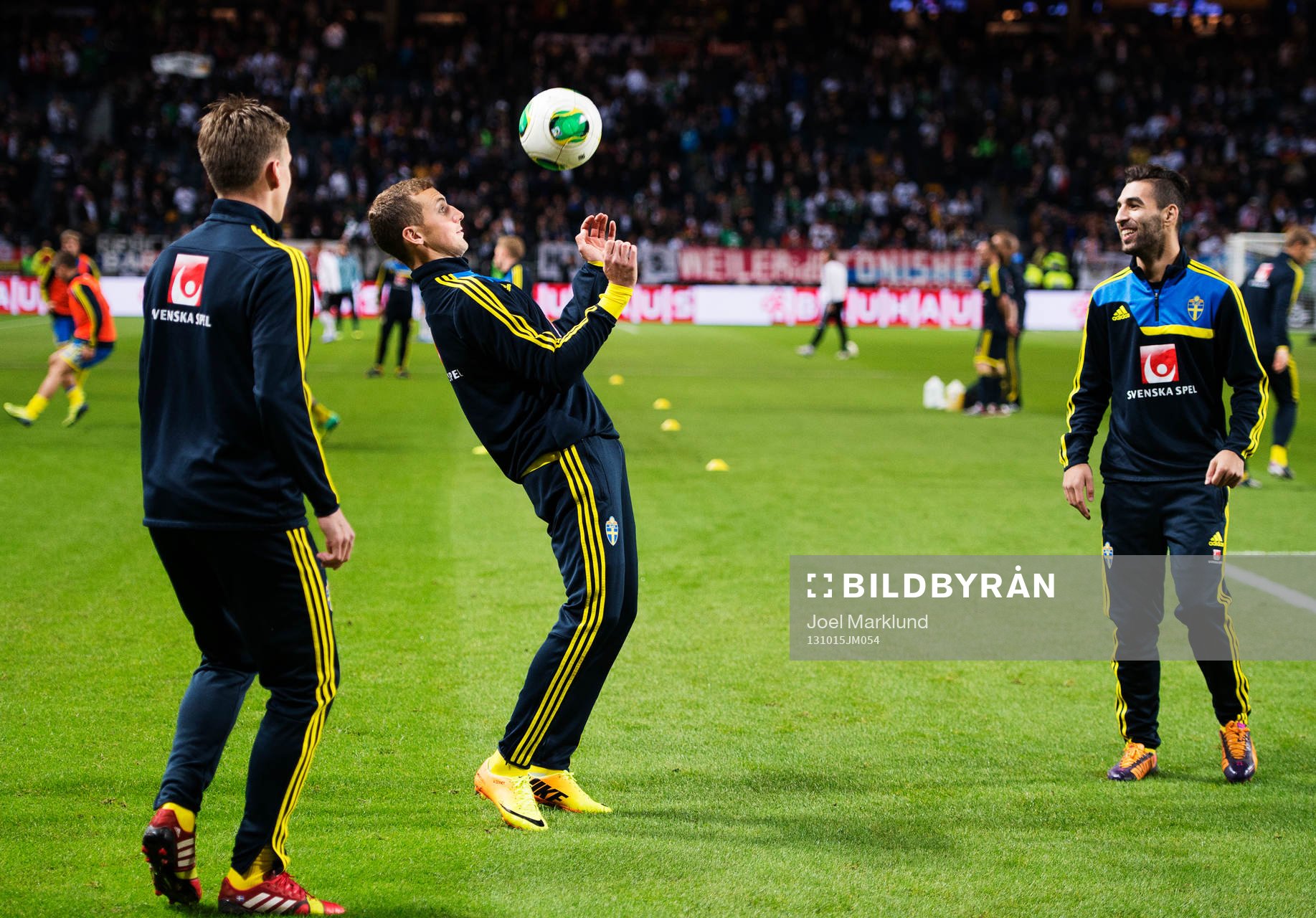 Sveriges Pontus Wernbloom, Alexander Gerndt och Jimmy