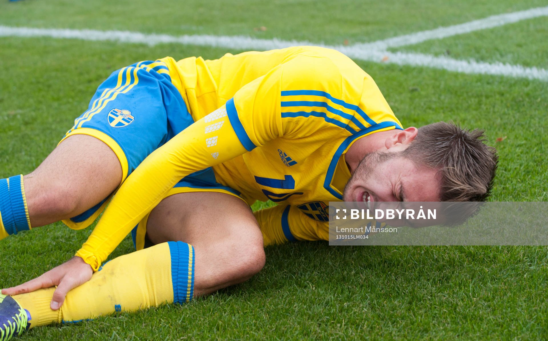 i EM-kvalet för pojkar 18 mellan Sverige och Azerbajdzjan