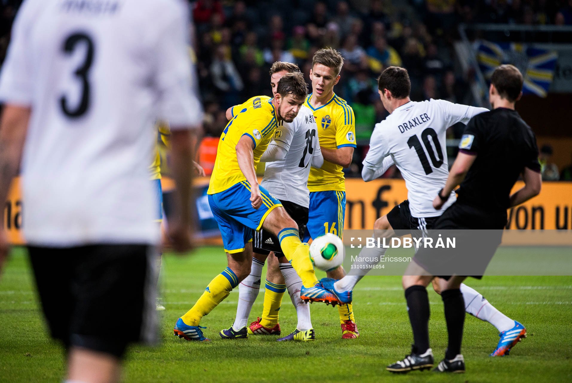 Sveriges Per Nilsson rensar undan