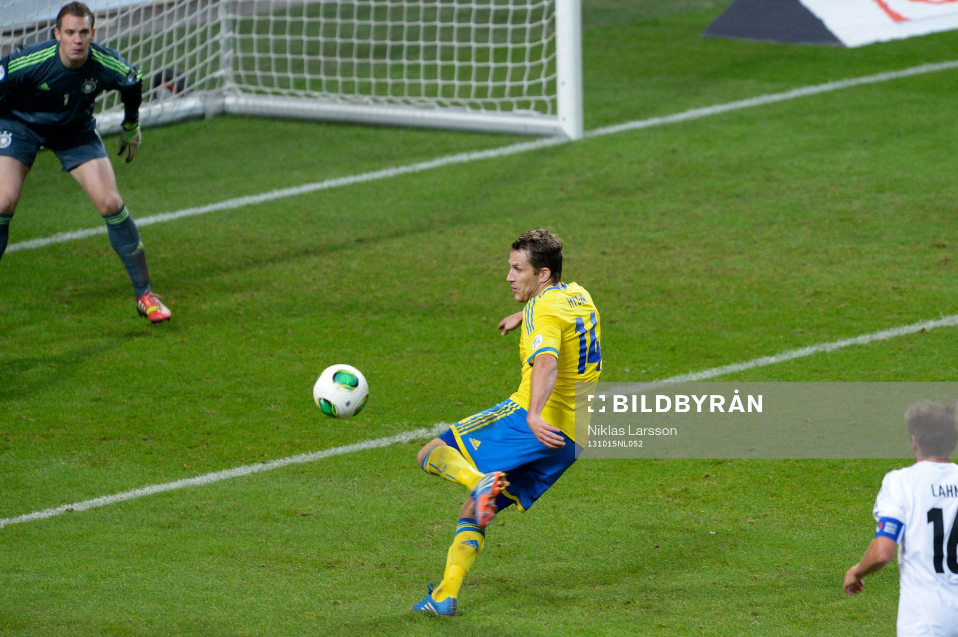 Sveriges Tobias Hysén gör 3-4