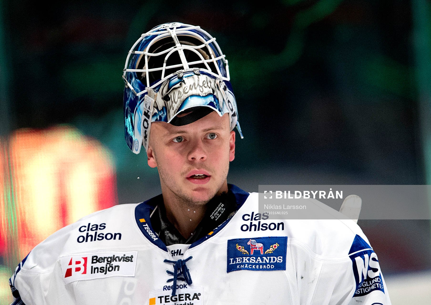 Leksands målvakt Oscar Alsenfelt