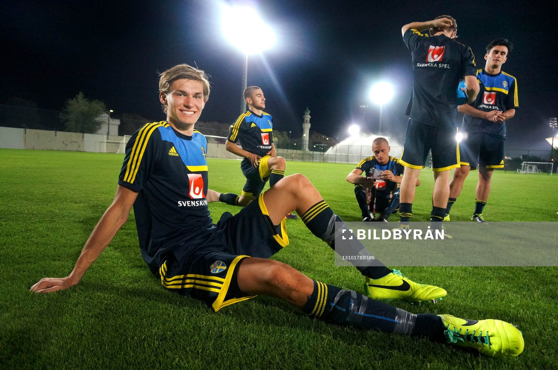 Hampus Strömgren, målvakt i det svenska U17-landslaget