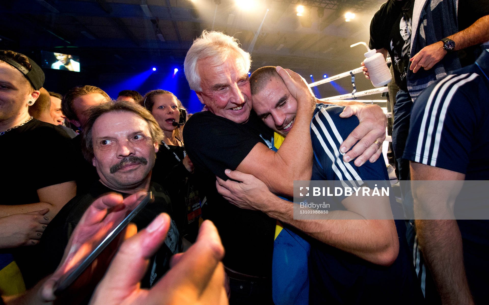 Erik Skoglund, Sverige vann EU titelmatchen i lätt