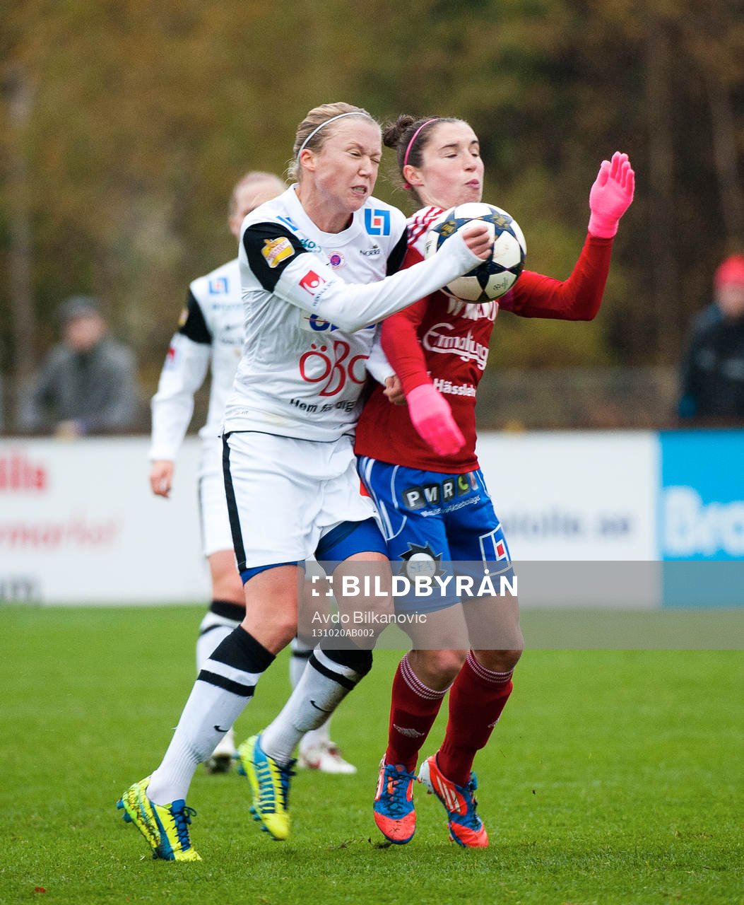 Vittsjös Jane Ross under damallsvenska matchen mellan Vittsjö och Örebro den 20 oktober 2013 i Vittsjö 