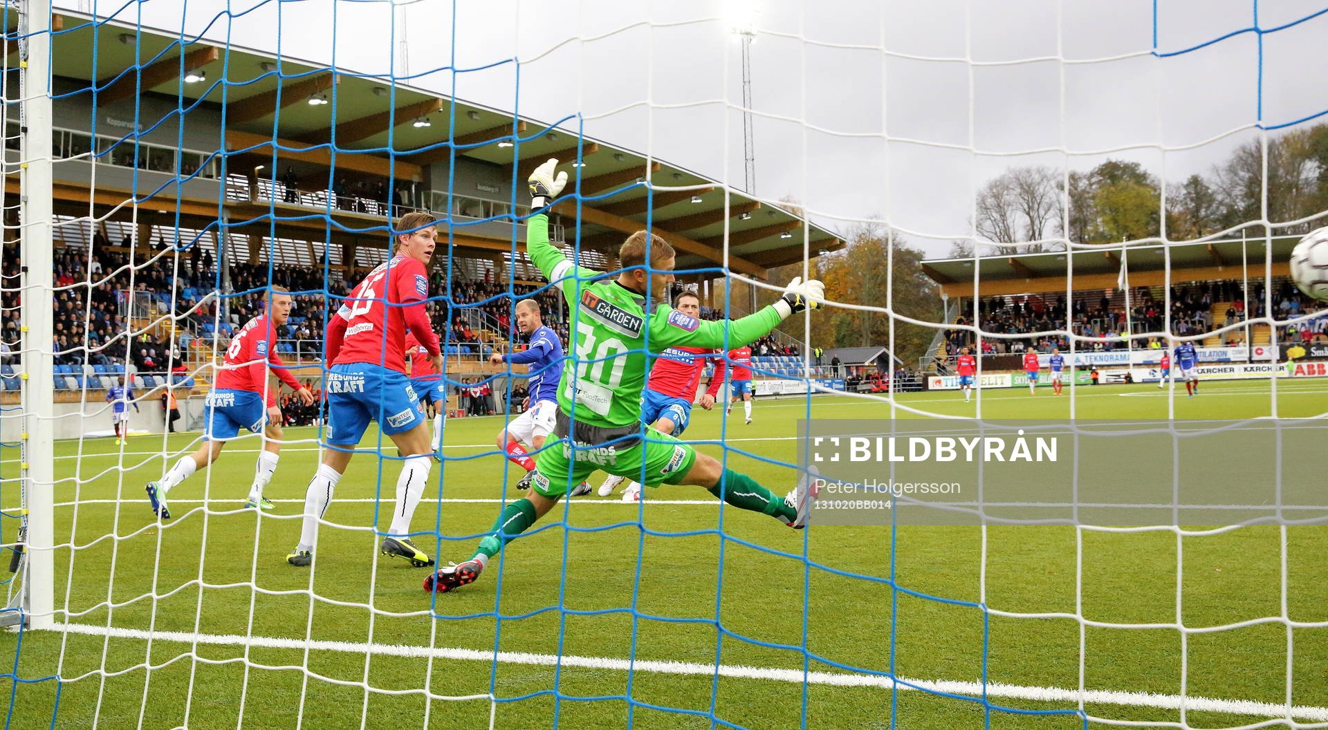 Mål 1-0 av Åtvidabergs Kristian Bergström i matchen