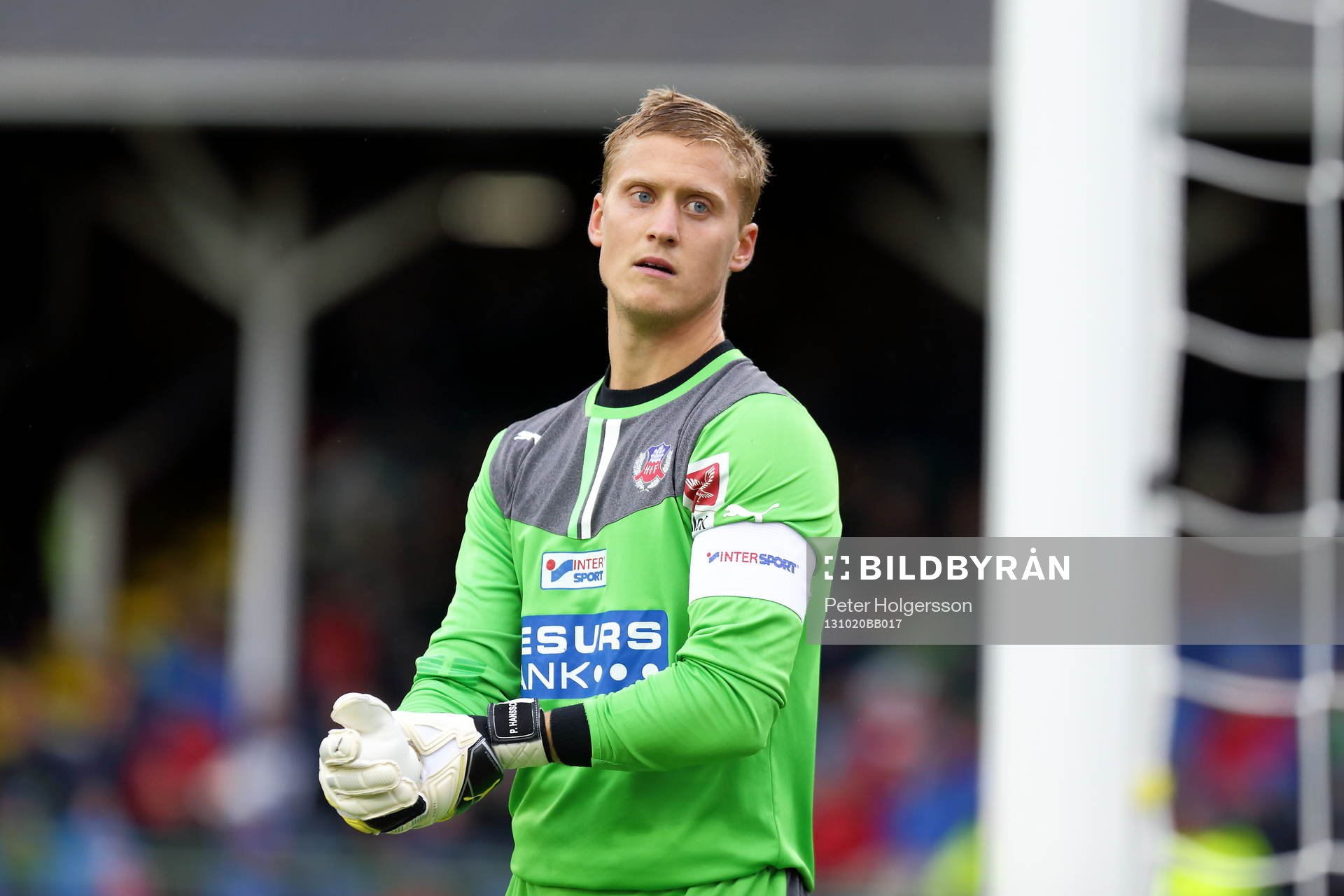 Helsingborgs Pär Hansson i matchen mellan Åtvidaberg och