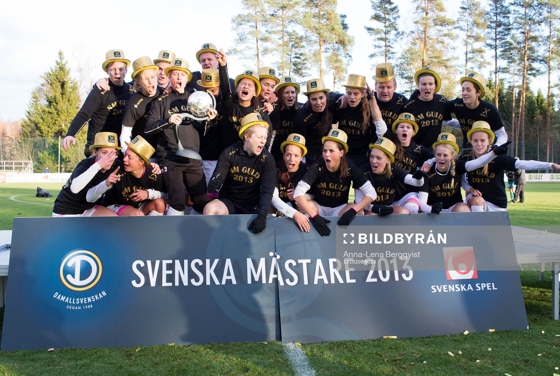 LdB Malmö firar SM-guld