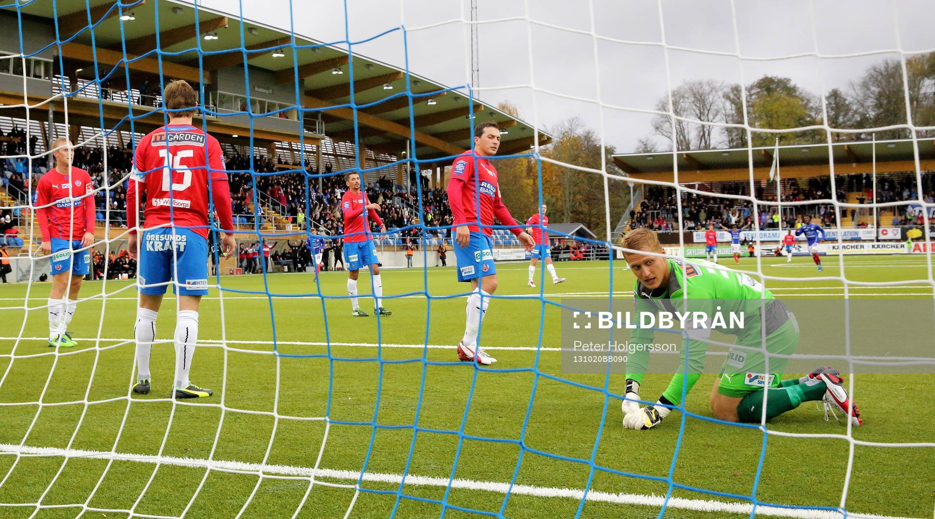 Besvikna Helsingborgsspelare