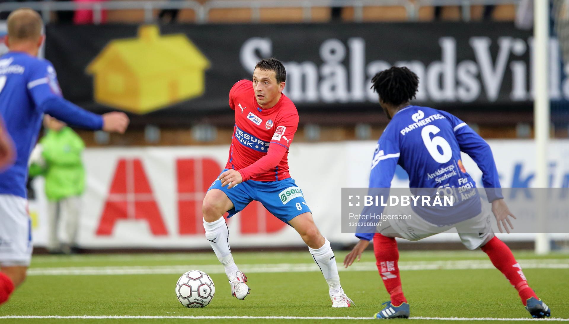 Helsingborgs Ardian Gashi i matchen mellan Åtvidaberg och