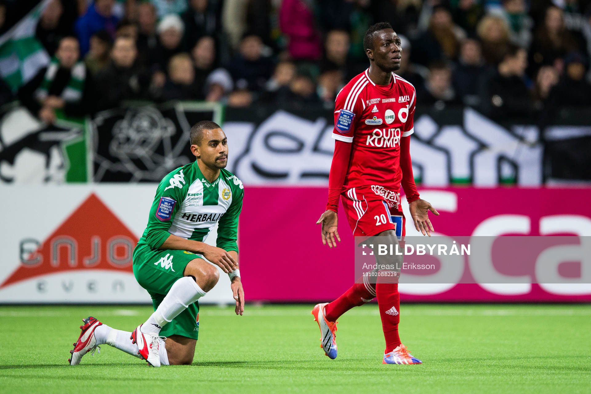 Degerfors Amadaiya Rennie reagerar