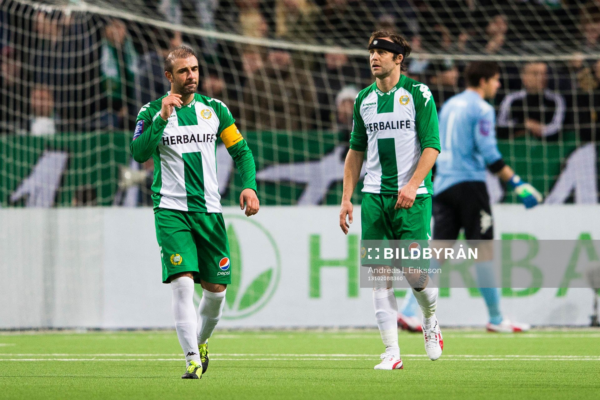 Hammarbys Kennedy Bakircioglu och Max Von Schlebrügge