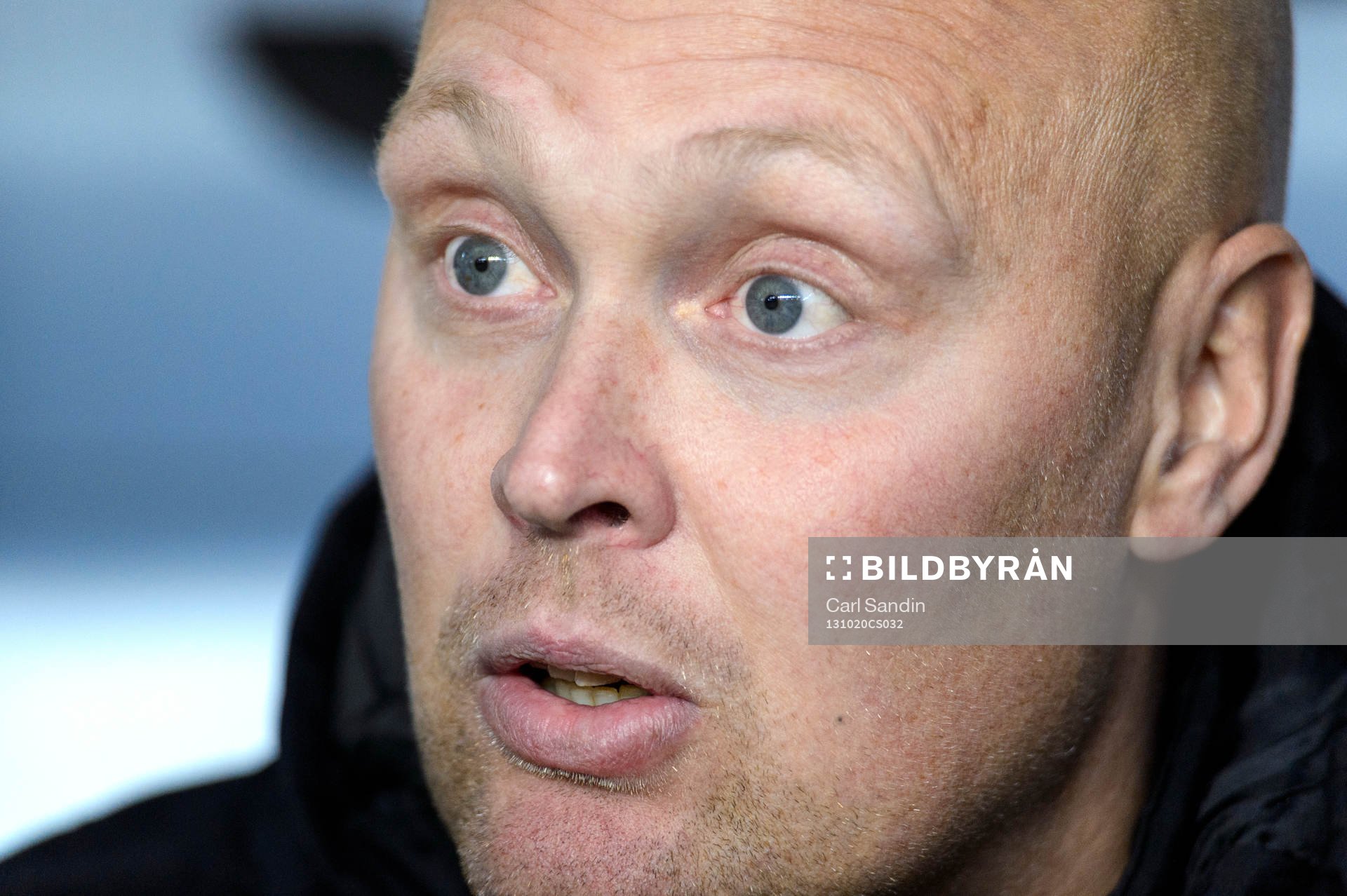 Elfsborgs tränare Klas Ingesson ser förvånad ut