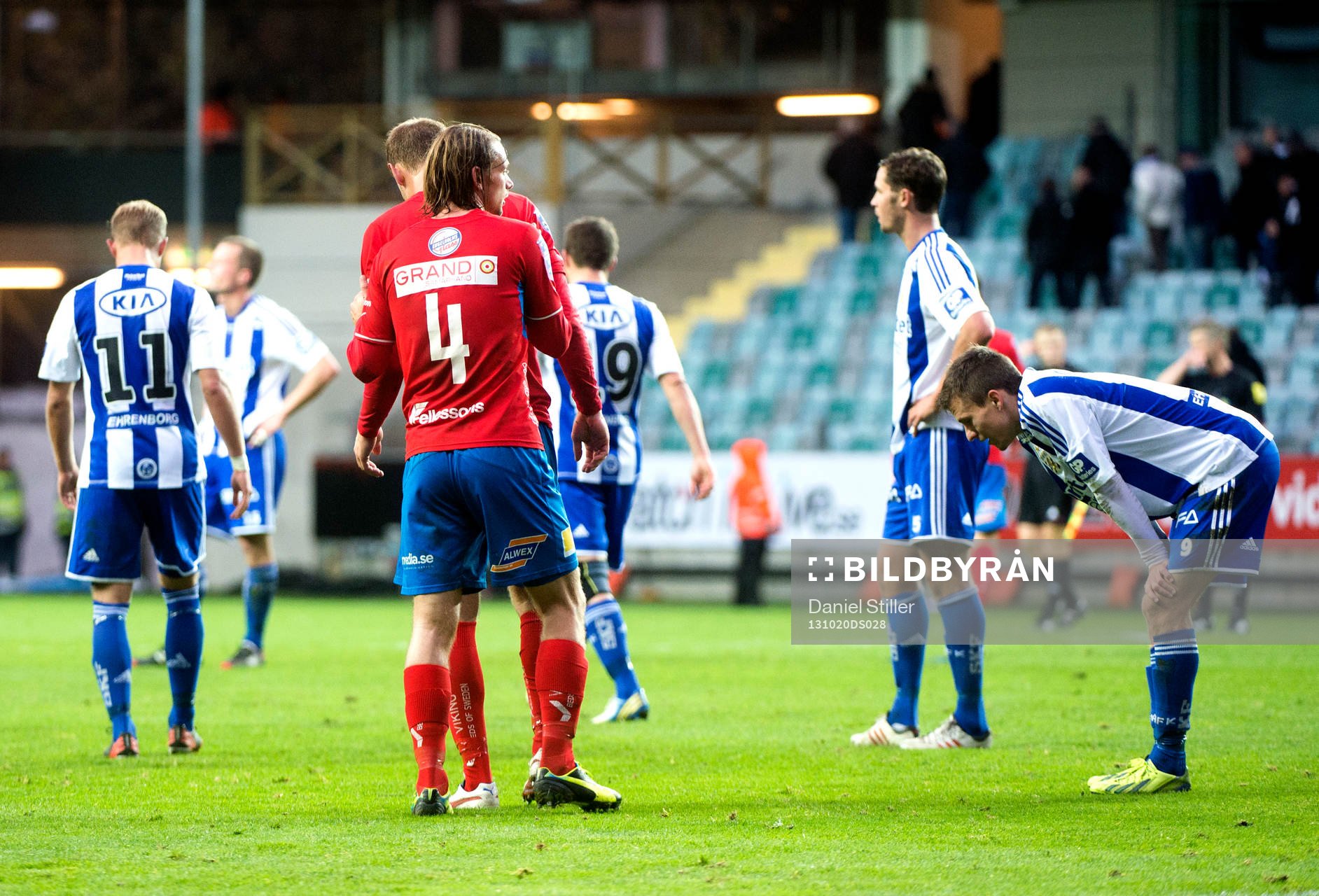 IFK Göteborgs och Lasse Vibe deppar