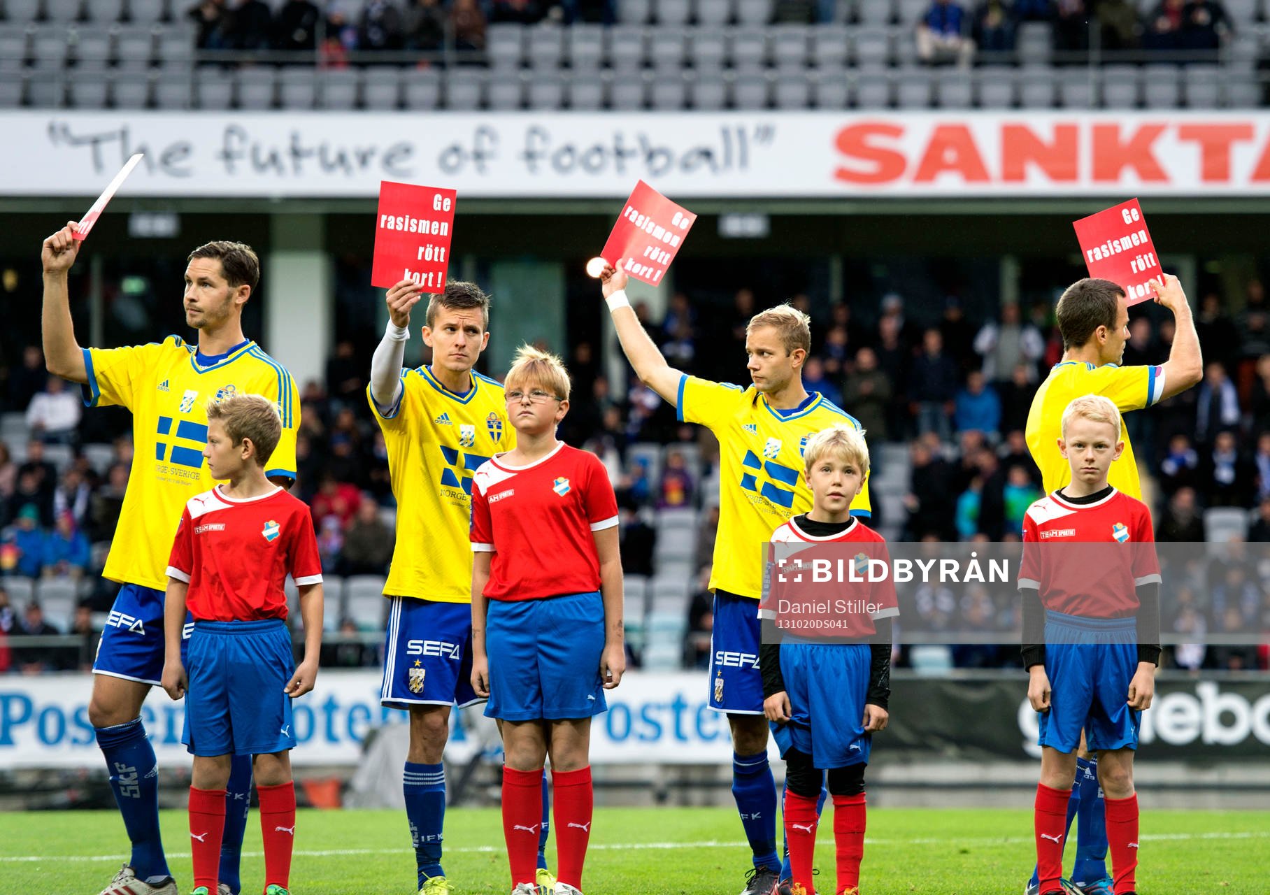 IFK Göteborg bär gula tröjor