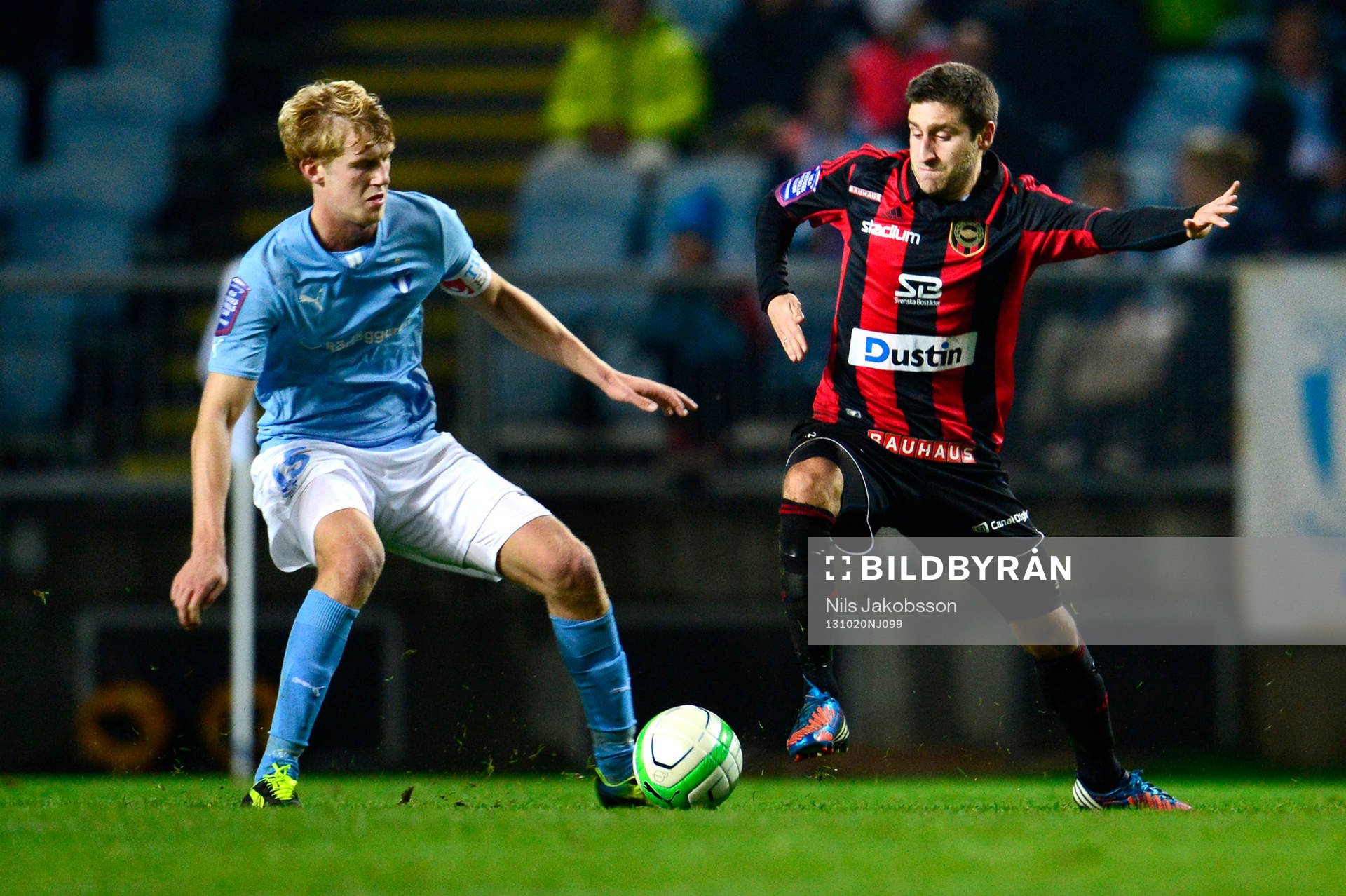 Malmös Filip Helander och Brommapojkarnas Gabriel Özkan