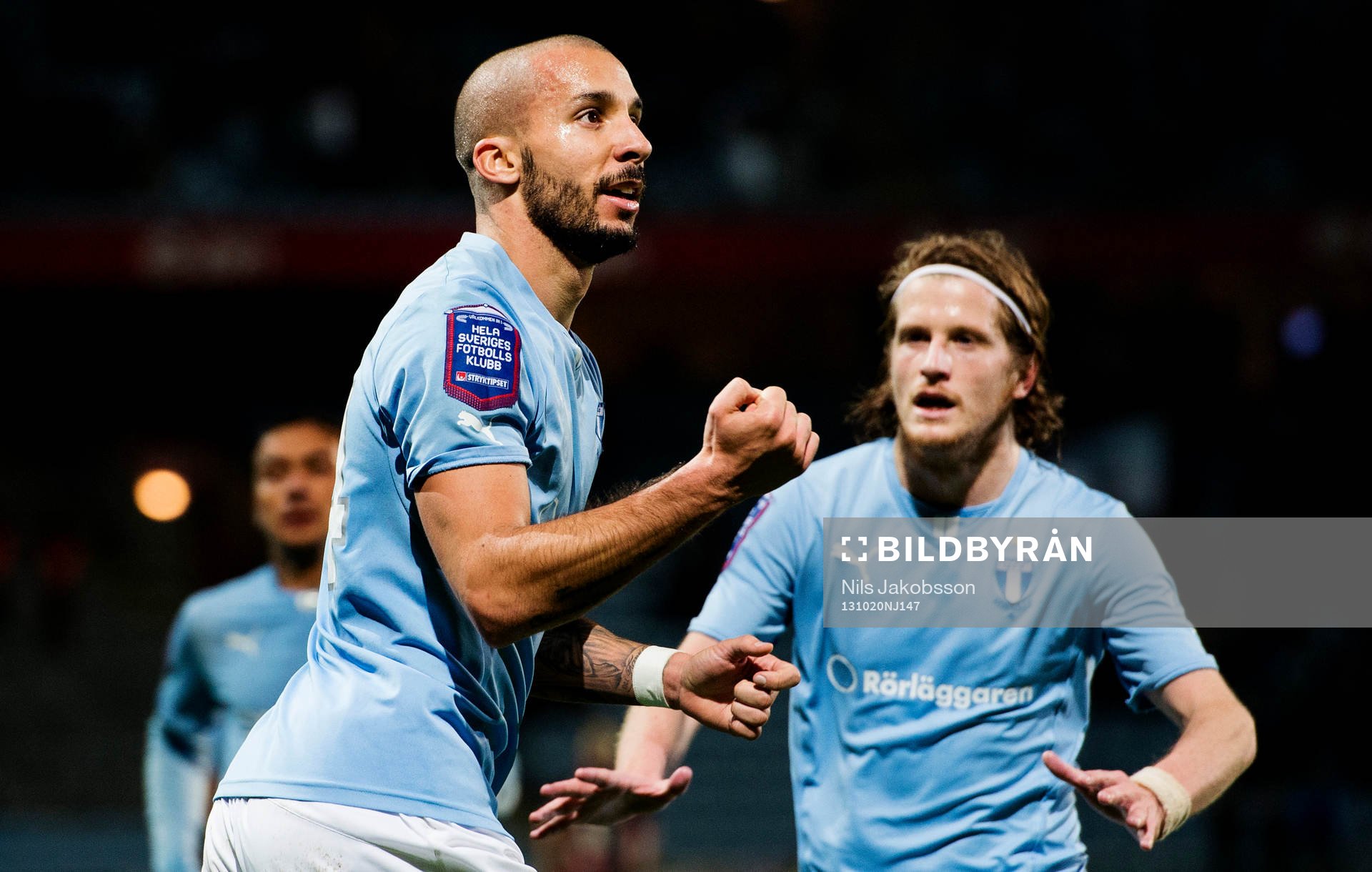 Malmös Guillermo Molins jublar