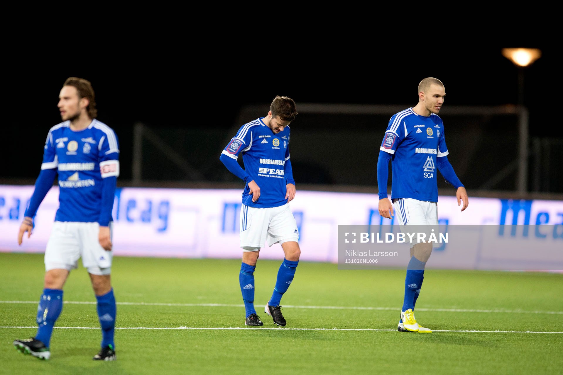 Sundsvalls Marcus Danielson, Robert Lundström och Kevin