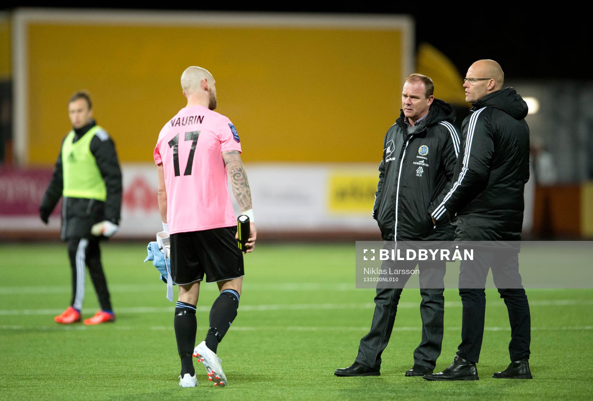 Joel Cedergren och Roger Franzen tränare Sundsvall
